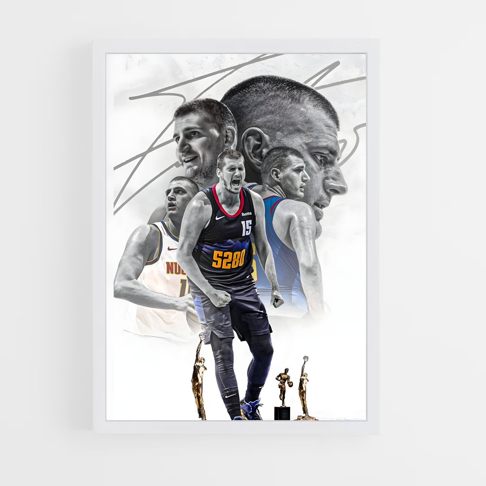 Poster Champion des Arènes – affiche Basketball (vue 3)